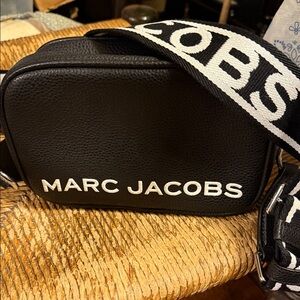 Marc Jacobs Black and White Belt Bag